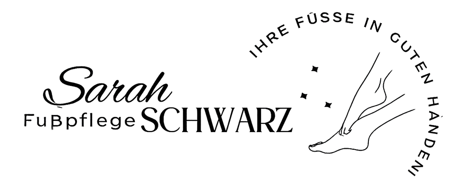 Fußpflege Schwarz Logo
